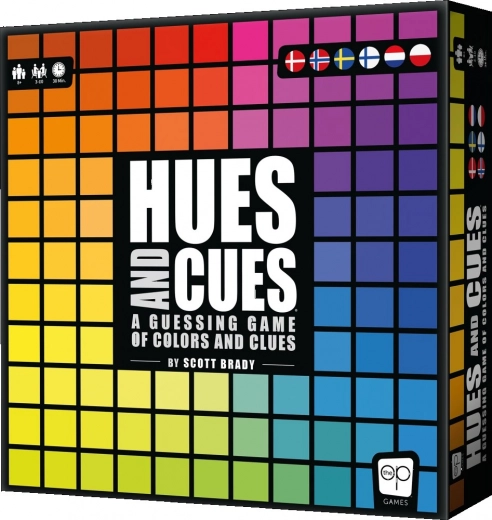 Hues and Cues – a family party game about colors