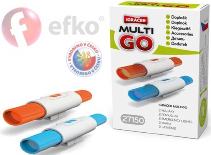 Efko Igráček MultiGO rotacijska svjetla – dodaci u kutijici (2 kom)
