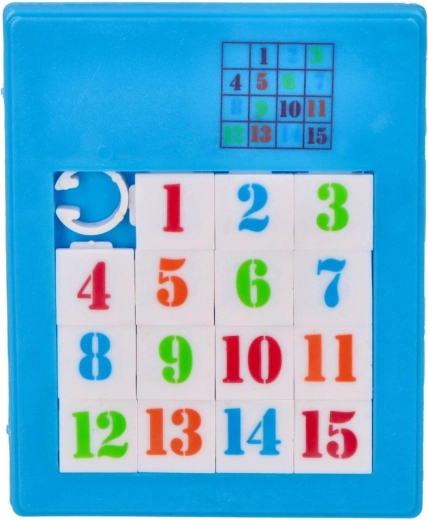 Classic 15 puzzle for logic training