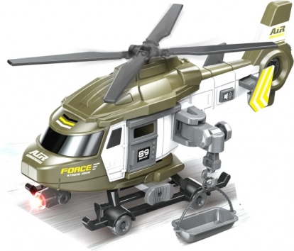 Policijski helikopter na inercijski pogon s efektima