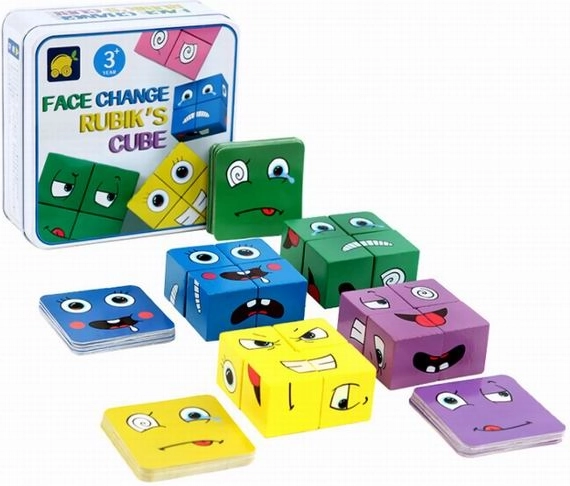Face-Changing Building Game – Emotions