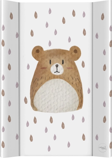 Ceba Baby dvostrana podloga za presvlačenje s čvrstom pločom 50 × 70 cm basic bear buddy