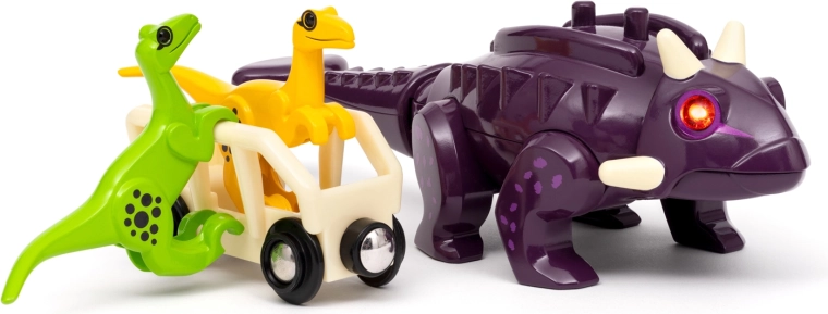 BRIO dinosaurus napad vlak set