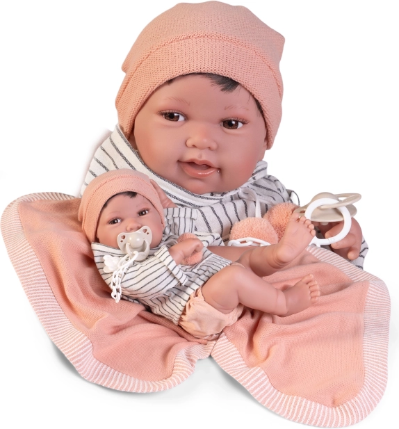 Realistična lutka beba s cijelovinilnim tijelom 42 cm