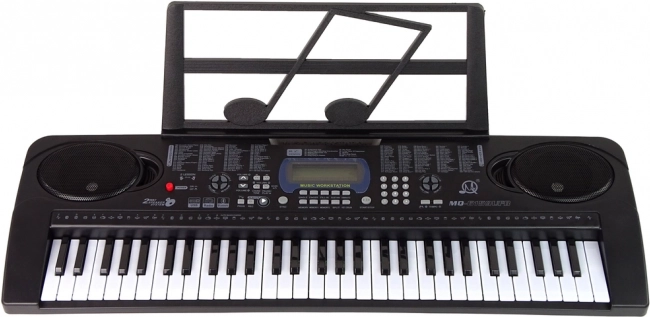 61 keys and rich sounds for creative playing