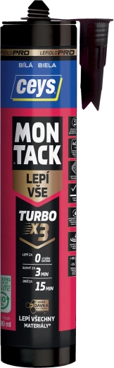 Montažno ljepilo 290 ml CEYS Montack Turbo