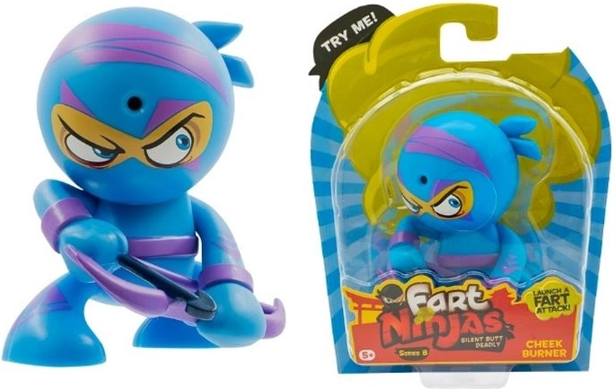 Fart Ninjas figurica sa zvukom Cheek Burner
