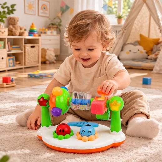 Zvečkica i rotirajući elementi za finu motoriku