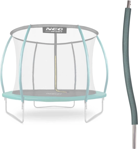 Neo-Sport donji dio stupa za trampolin tipa C 8–14 ft zeleni