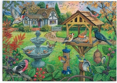 House of Puzzles Bird Feeder – 500-piece jigsaw puzzle