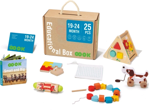 tooky toy montessori kutija xxl 6u1 edukativni set 19–24 mjeseci
