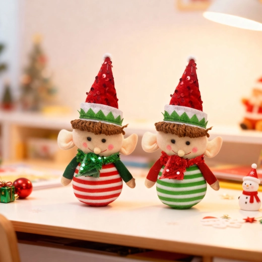 Christmas Gnome 21 × 14 × 7 cm, 2 designs - 1 piece