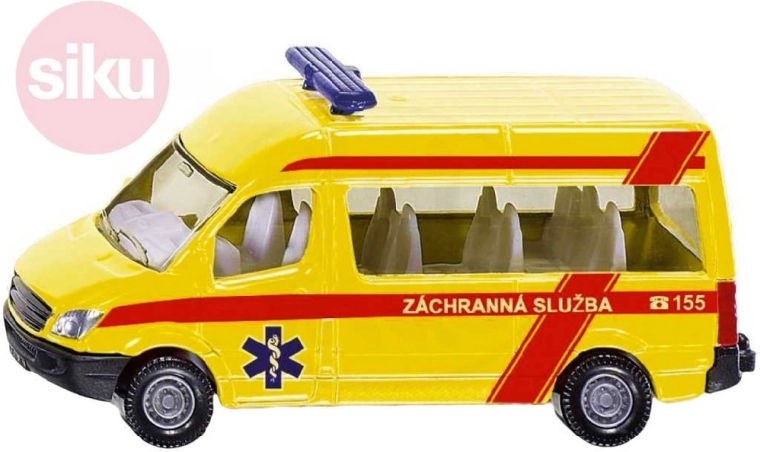 Siku Mercedes-Benz Sprinter vozilo hitne pomoći ČR - 1 komad