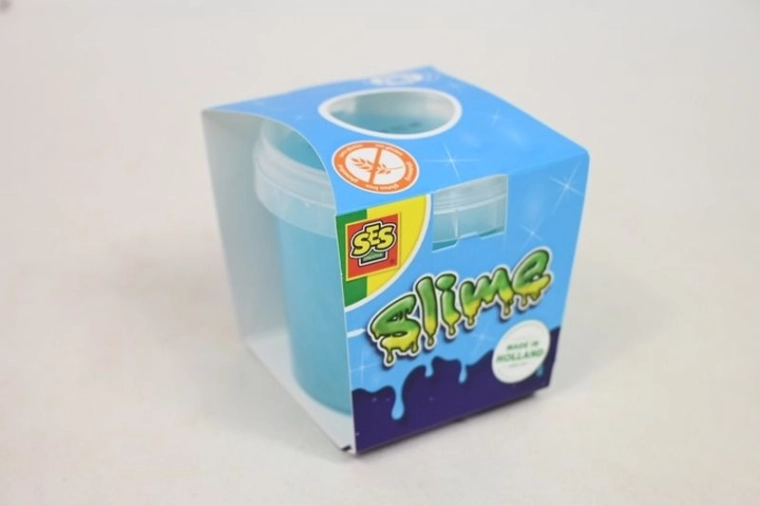 SES Creative Slime plavi sa šljokicama 140 g