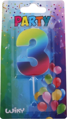 Party svijeća broj tri Duga