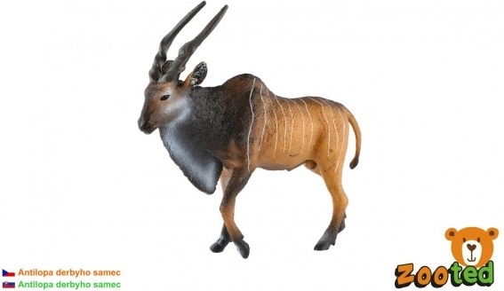 Plastična figurica Derbyjeve antilope – mužjak 14 cm