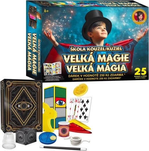 Škola mađioničarstva – Velika magija s 25 trikova i poklonom