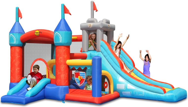 Happy Hop skakaći napuhujući dvorac Viteški dvorac 13 u 1