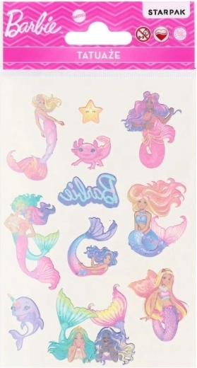 Barbie Temporary Tattoo - 1 piece