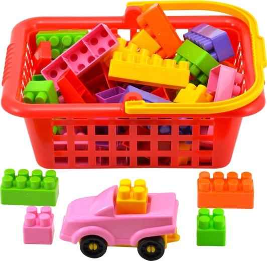 LORI Lady polytechnic construction set in a basket (42 pieces)