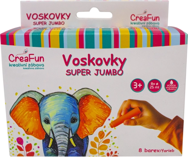Voštane bojice Super Jumbo 8 boja SPARKYS