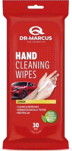 Dr. Marcus Titanium Lemon Hand Cleaning Wipes 30 pcs