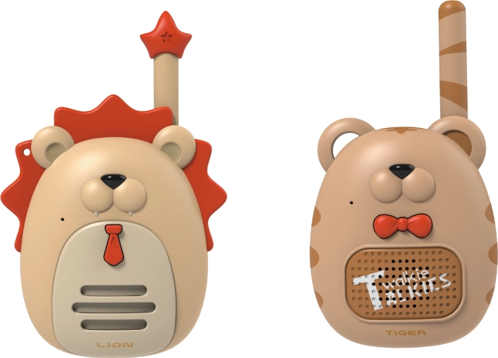 Children's safari walkie-talkies with flashlight