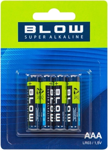 BLOW super alkalne baterije AAA (LR3) 4 kom
