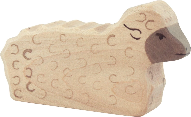 Holztiger lamb lying down - 1 piece