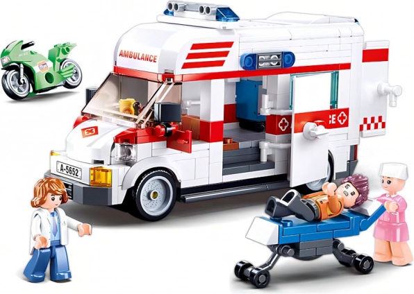 Sluban Town ambulanta – građevna set