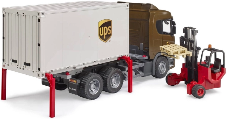 Swap body container for realistic logistics