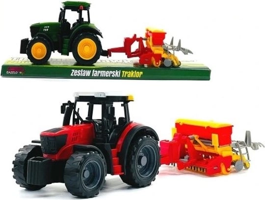 Traktor s poljoprivrednim strojem