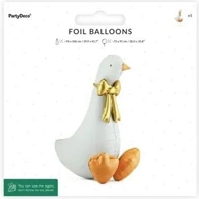 Folijski balon Guska (stojeći) 72 × 91 cm