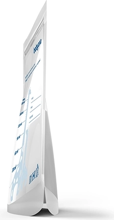 Samostojeći dizajn za lako punjenje