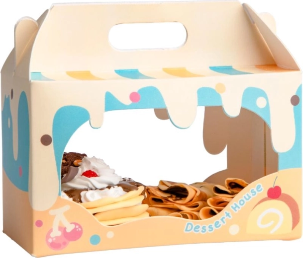 Jednostavno prenošenje i poklon-ambalaža deserata