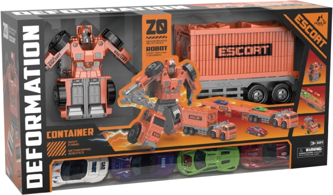 Transformer kamion kontejner vozilo - robot