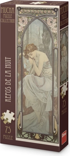 Dino panoramska slagalica Alfons Mucha – Noćni odmor (75 dijelova)