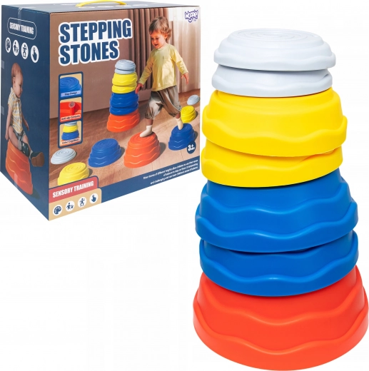 WOOPIE Balansirajuće Kamenje za Trening Ravnoteže 5 kom