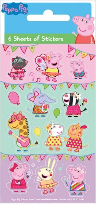 Naljepnice Peppa Pig karneval