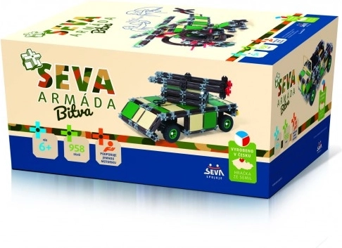 Konstruktor SEVA Vojska – bitka, 958 dijelova