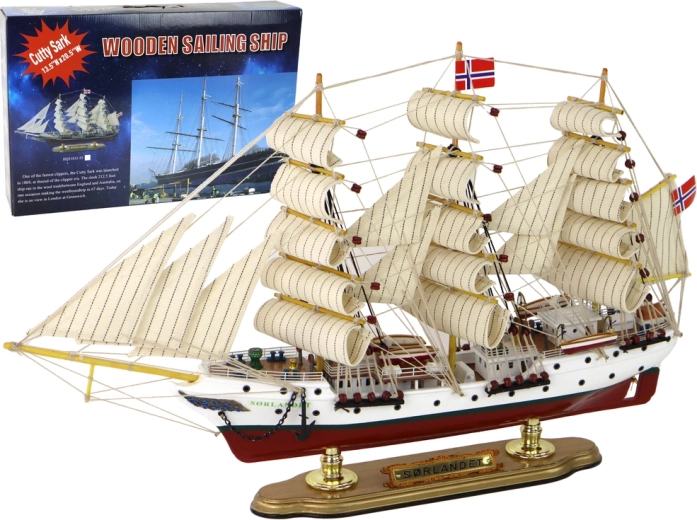 Drveni kolekcionarski brod Sorlandet