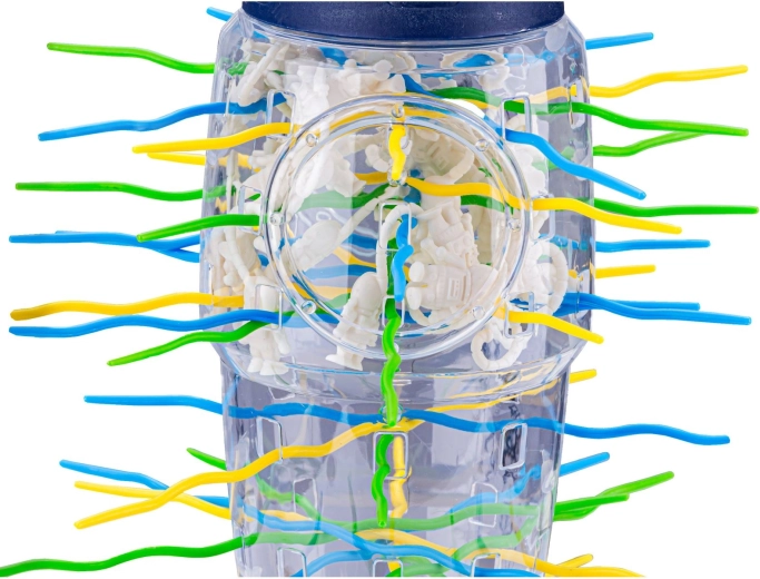 Colored sticks like “pick-up sticks”