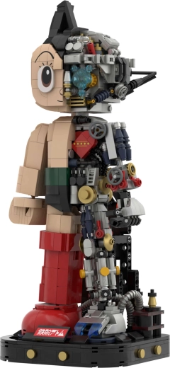 Polumehanički dizajn s otkrivenim detaljima