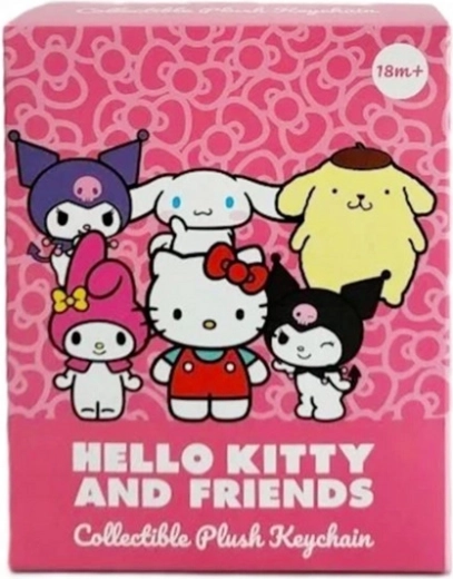Hello Kitty and Friends plišani privjesak za ključeve 13 cm – nasumični motiv