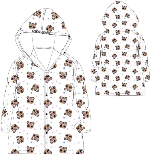 Transparent design with LOL Surprise motif