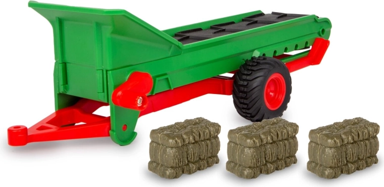 Hand-operated conveyor belt