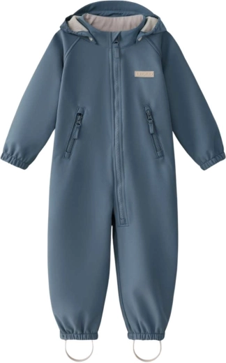 Leokid softshell snowsuit Lilo storm blue size 98