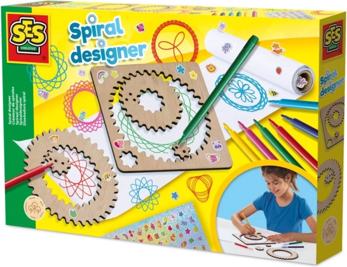 Drvene šablone za spiralne uzorke
