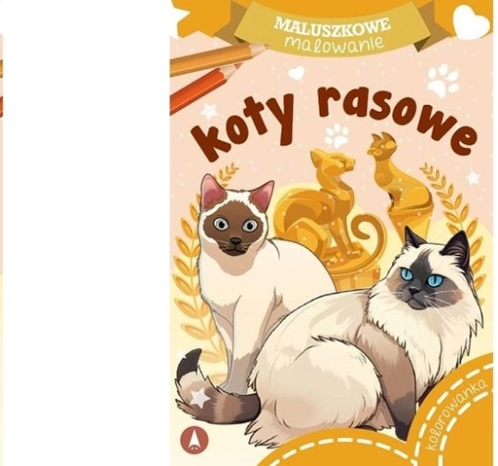 Maluszkowe bojanje: Pasmine mačaka