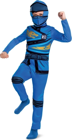 Lego Ninjago kostim Jay za djecu 4–6 godina